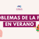 Problemas de la piel verano